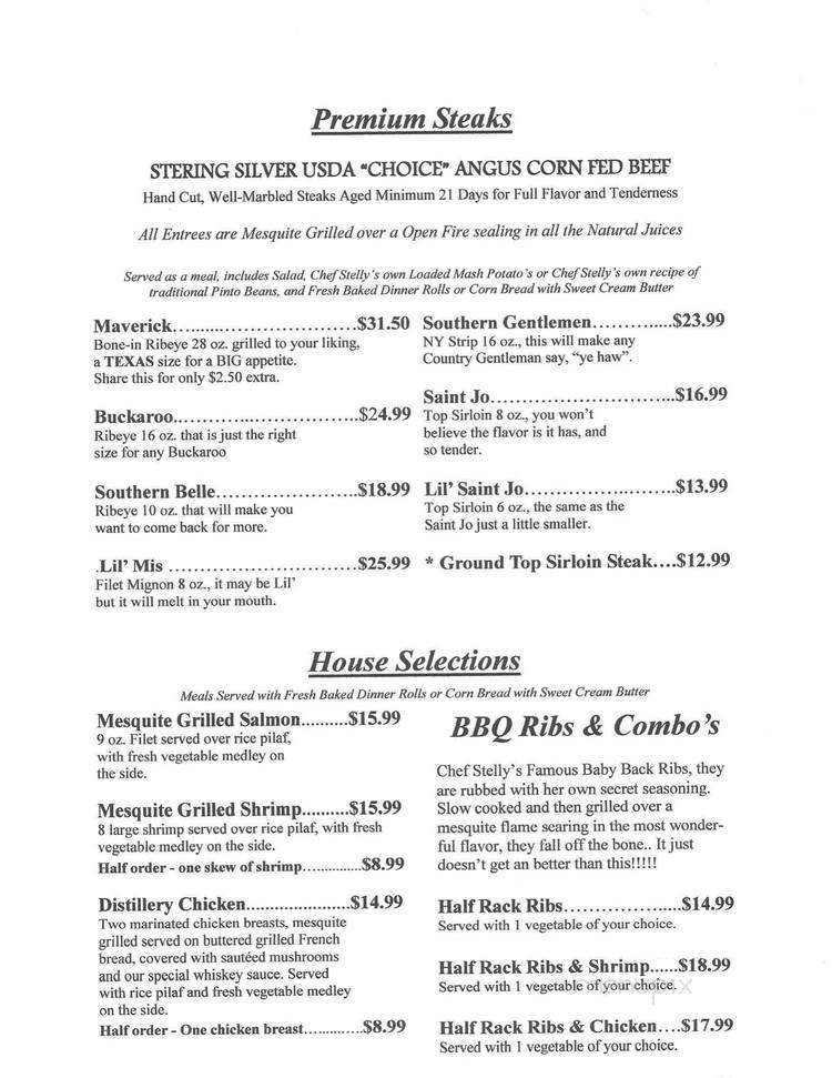 Hidden Creek Steakhouse - Lewisburg, TN