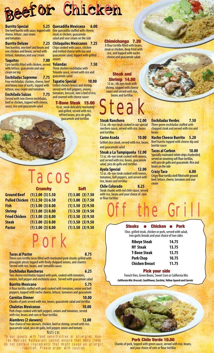 Ayala Mexican Restaurant - Dayton, TN