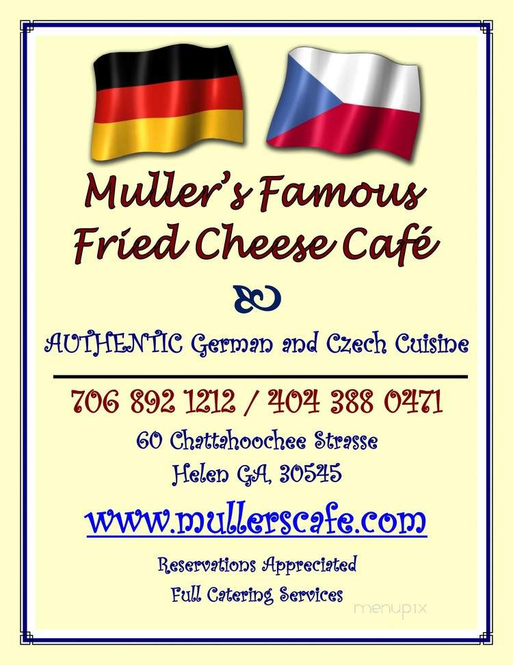 Muller's Famous Cafe - Helen, GA