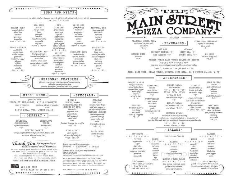 Main Street Pizza - Kingsport, TN