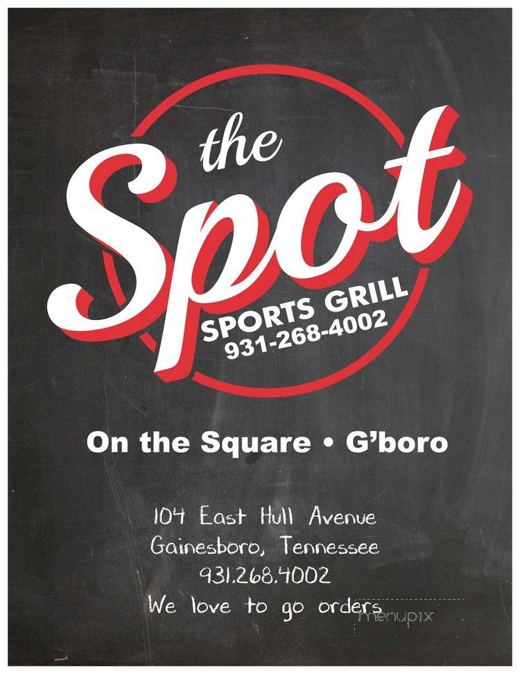 The Spot - Gainesboro, TN