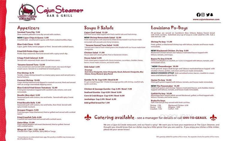 Cajun Steamer - Franklin, TN