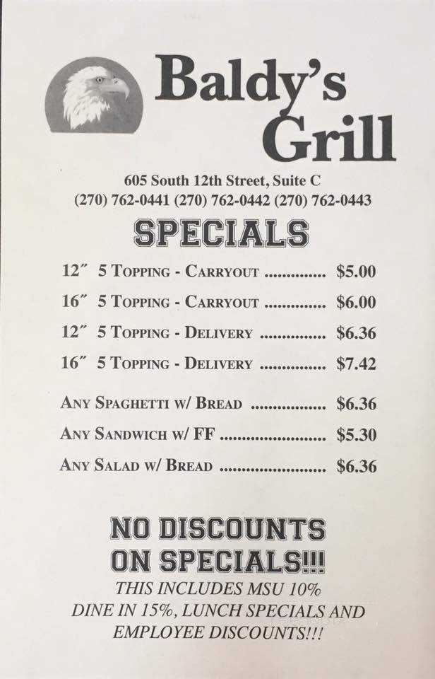 Baldy's Grill - Murray, KY