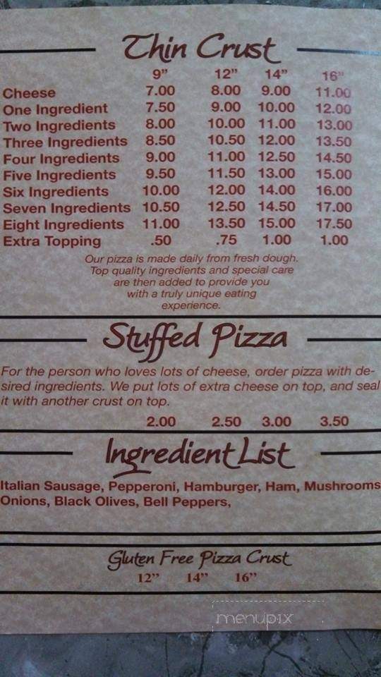 Skyway Pizza - New Johnsonville, TN