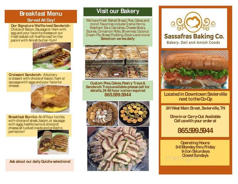 Sassafras Baking - Sevierville, TN