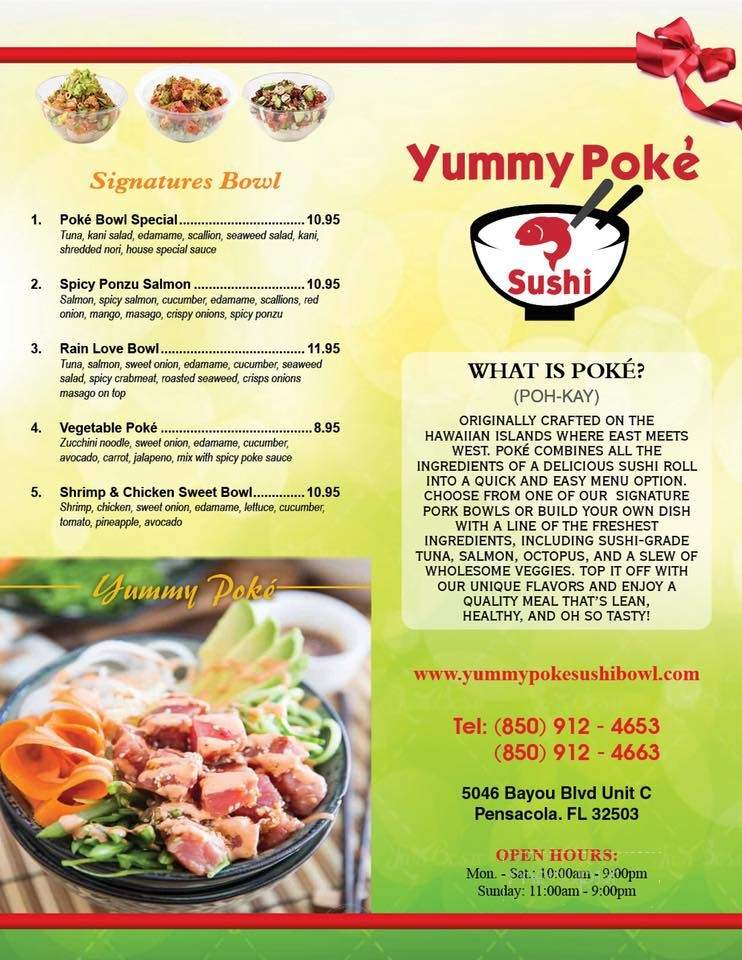 Yummy Poke - Pensacola, FL