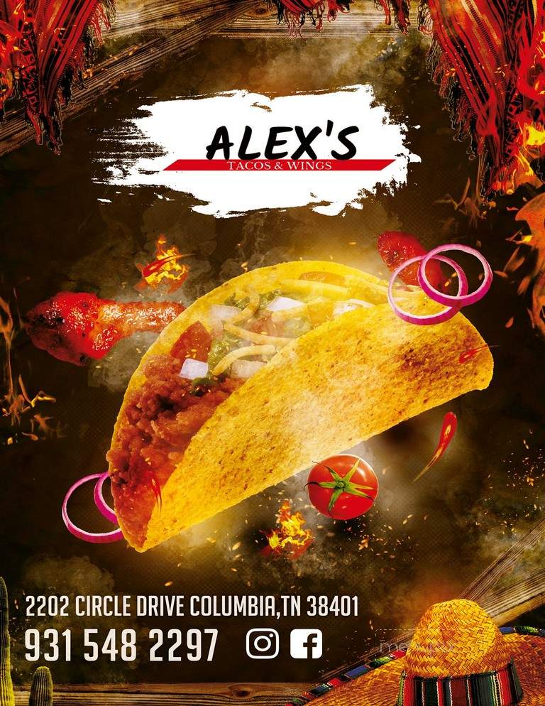 Alex's Tacos & Wings - Columbia, TN