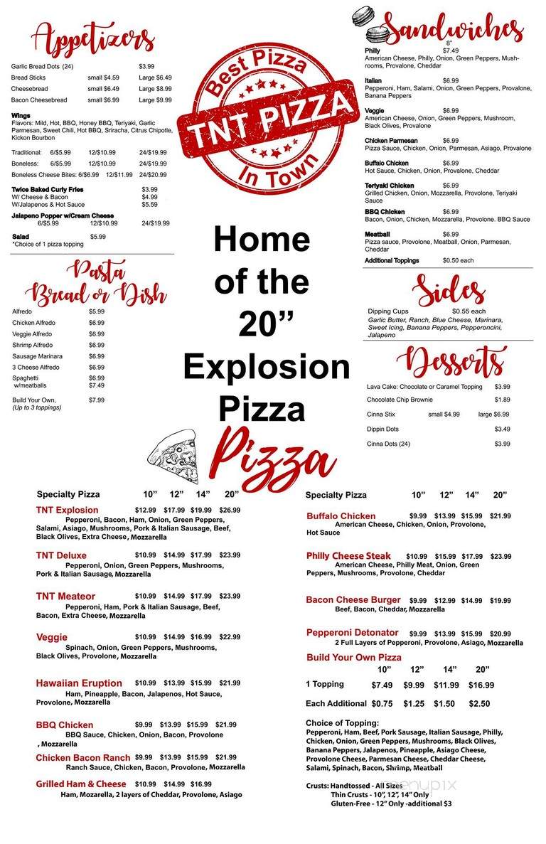 TNT Pizza - Buchanan, TN