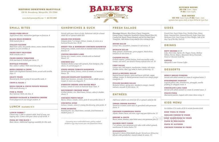 Barley's - Maryville, TN