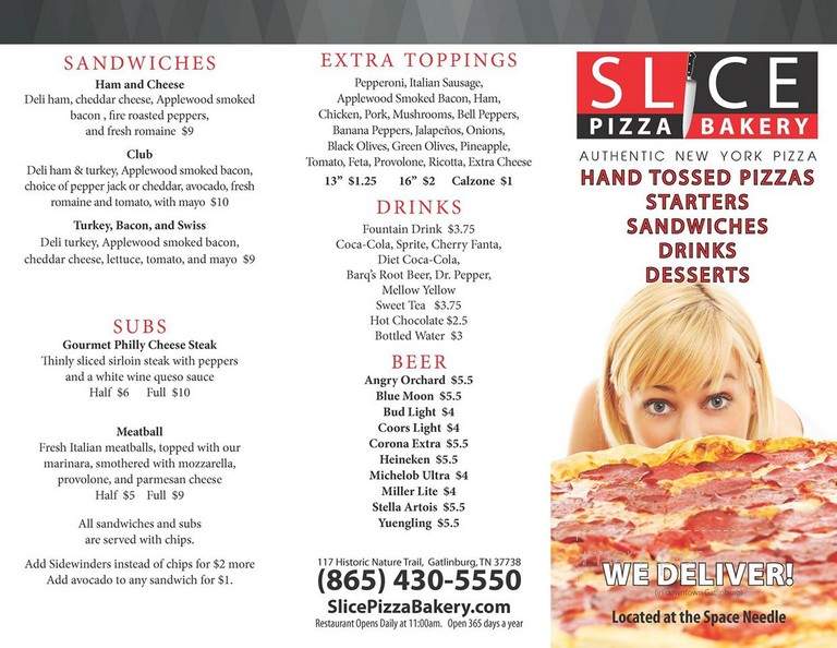 Slice Pizza Bakery - Gatlinburg, TN