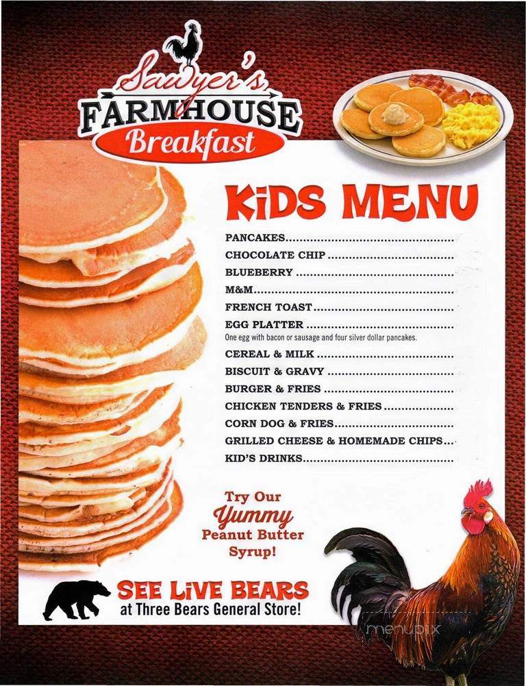 Sawyer's Farmhouse Breakfast - Pigeon Forge, TN