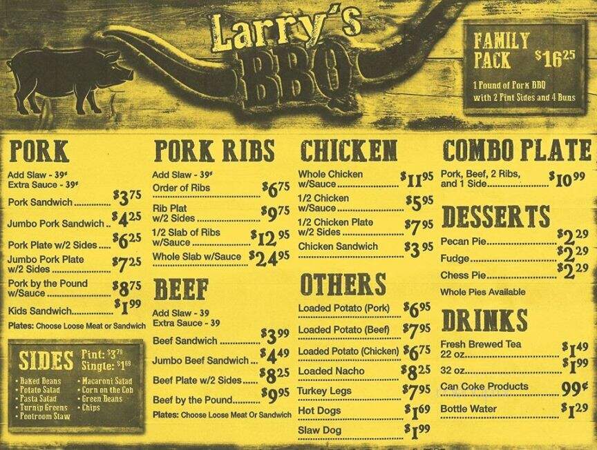 Larry's Bar-B-Q At The Wagon - Winchester, TN