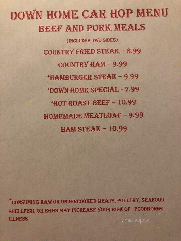 Down Home Restaurant - Rutledge, TN