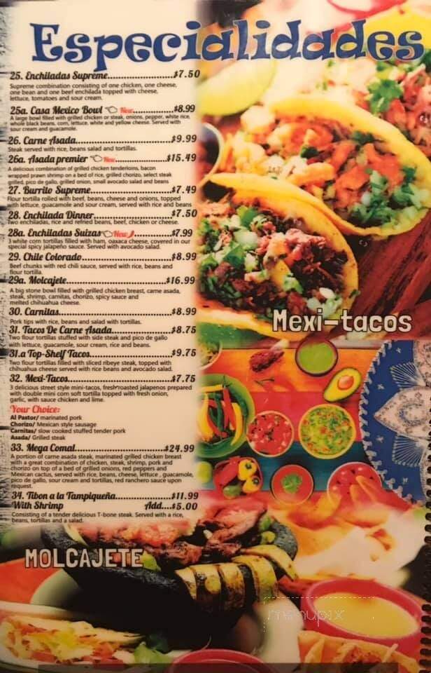 Casa Mexico Bar & Grill - Tullahoma, TN