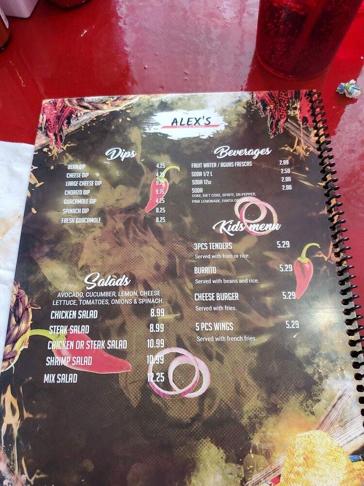 Alex's Taco's & Wings - Lewisburg, TN