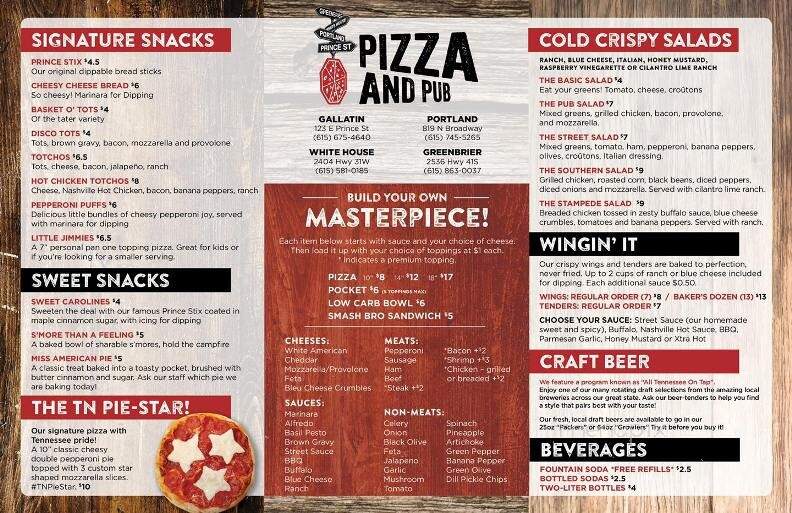 Greenbrier Pizza & Pub - Greenbrier, TN