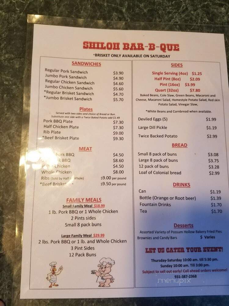 Shiloh BBQ - Cunningham, TN