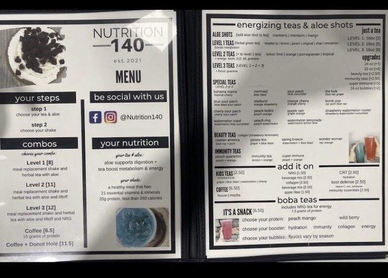 Nutrition 140 - Holly Springs, GA