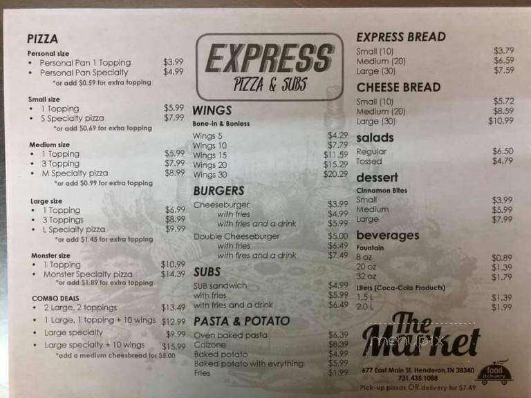 Express Pizza - Henderson, TN