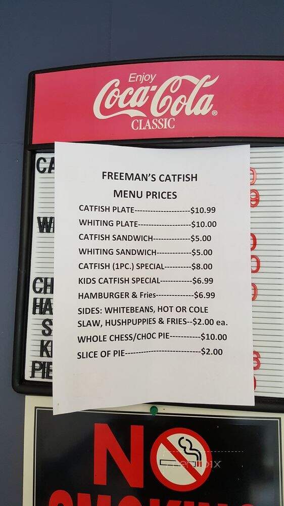 Freeman Fish Burger & BBQ - Lewisburg, TN