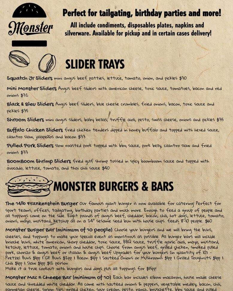 MonsterMash Burgers - Sevierville, TN