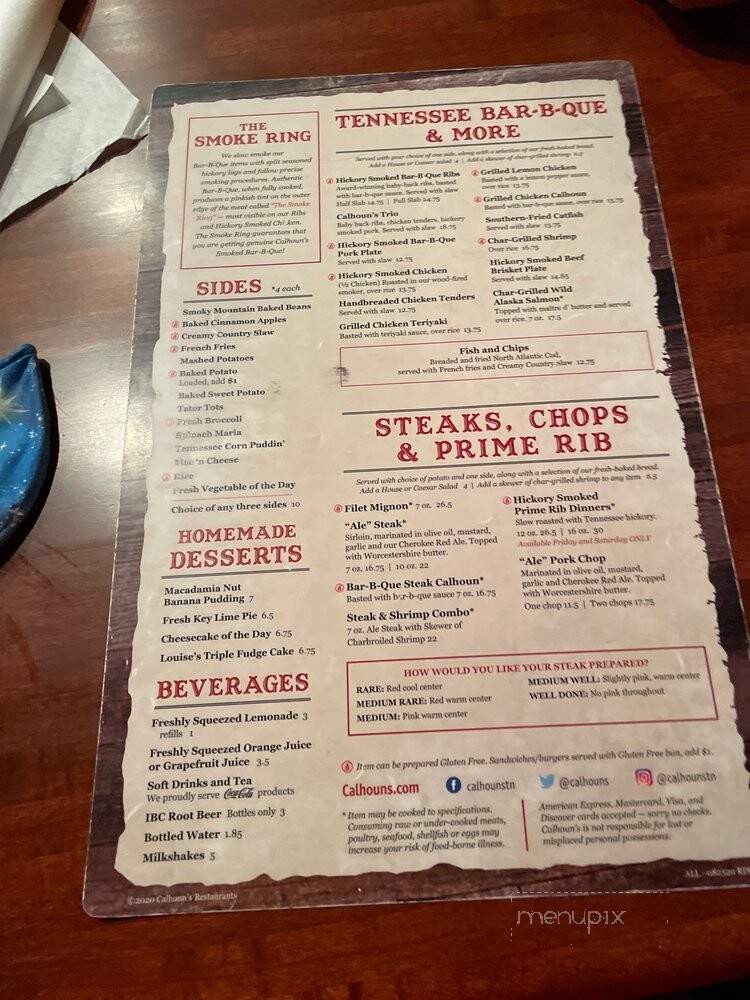 Calhoun's - Pigeon Forge, TN