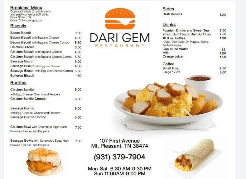 Dari-Gem - Mount Pleasant, TN