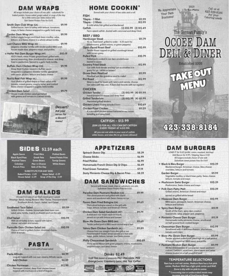 Ocoee Dam Deli - Ocoee, TN