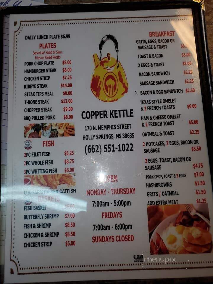 Copper Kettle - Holly Springs, MS