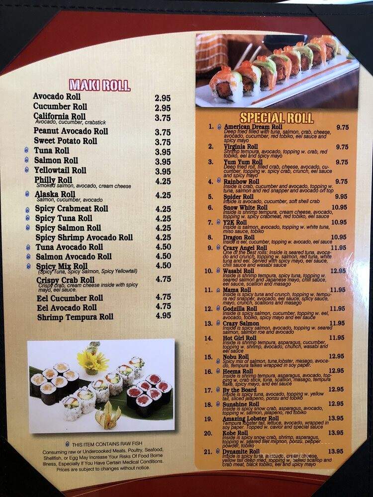 Wasabi Asian Fusion - Bristol, VA