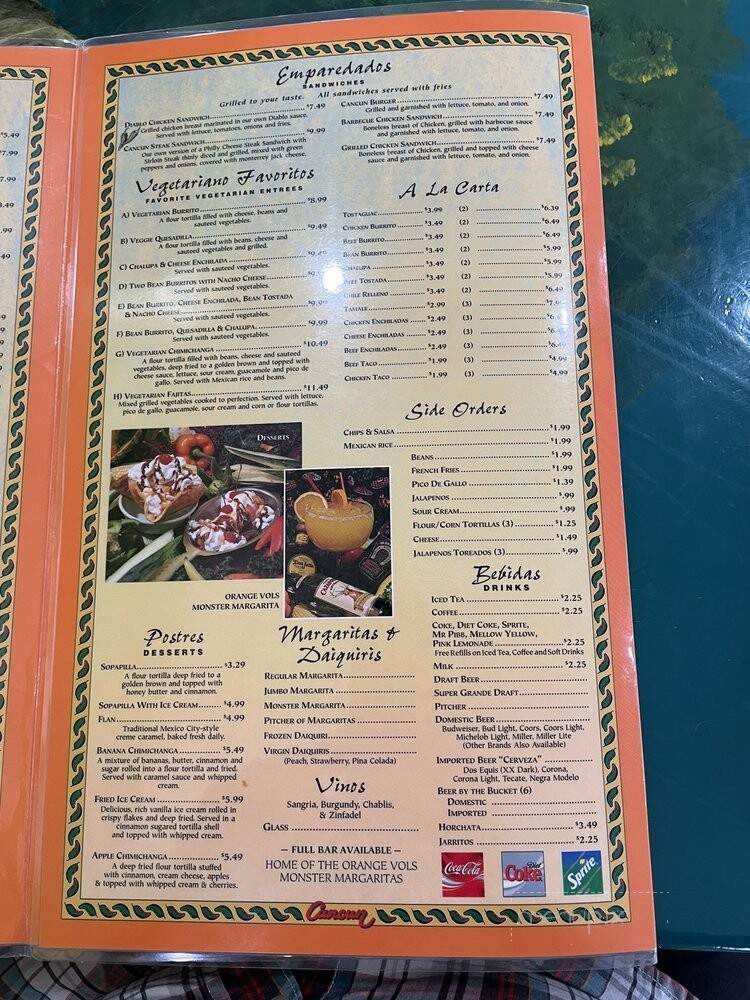 Cancun Mexican Restaurant - Sevierville, TN