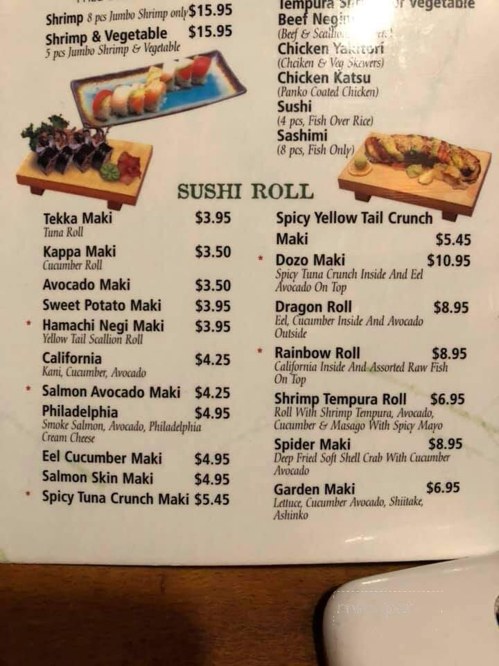 Dozo Sushi & Hibachi - Easley, SC