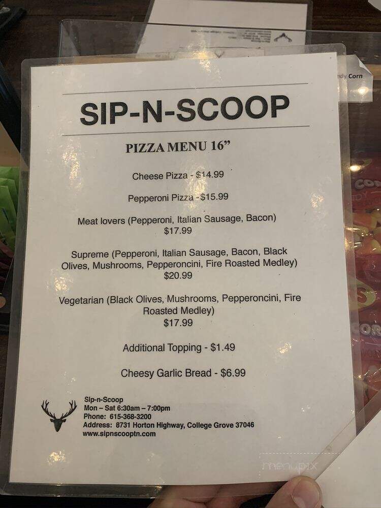 Sip-n-Scoop - College Grove, TN