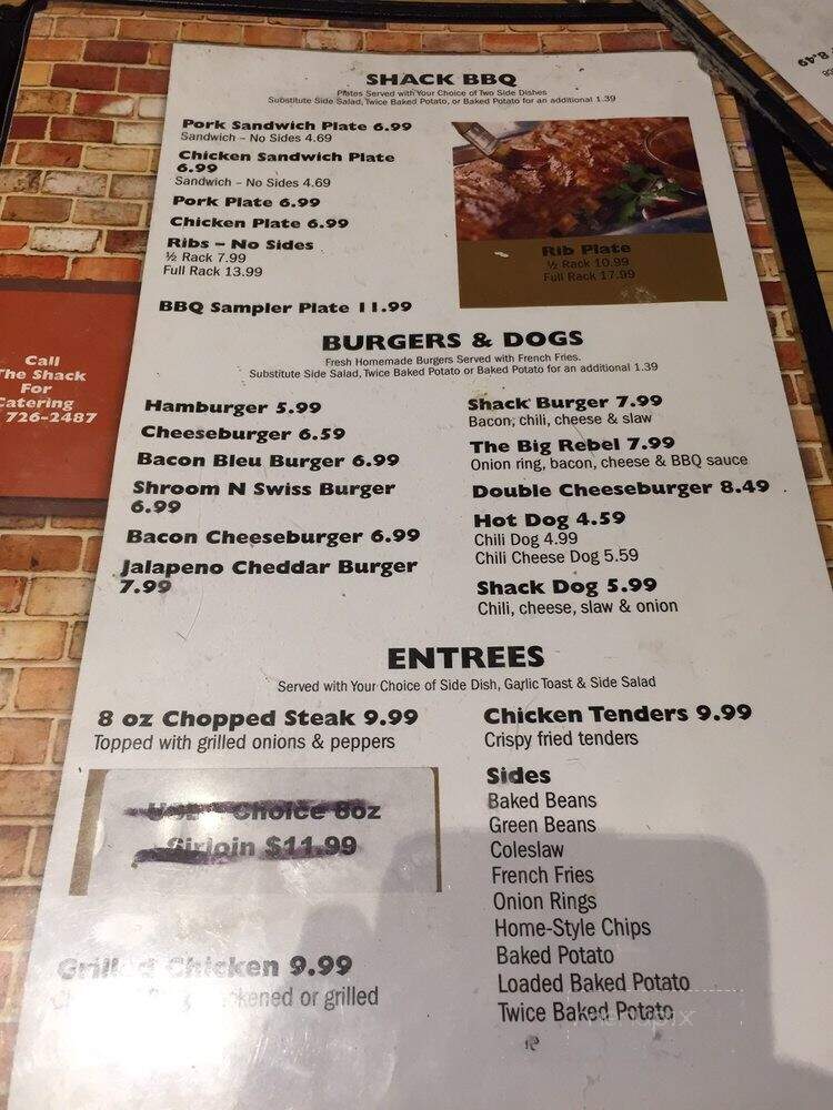 The Shack BBQ Grill - Kingsport, TN