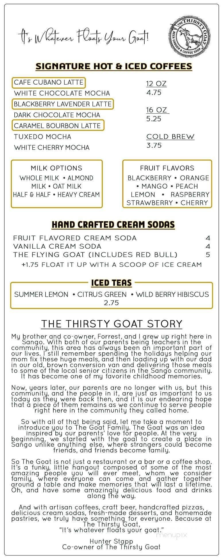 The Thirsty Goat - Clarksville, TN