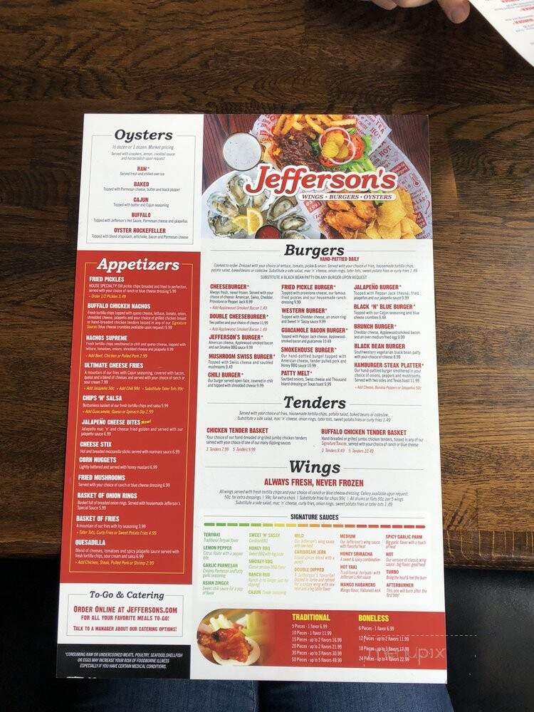 Jefferson's Restaurant - Fairview, TN