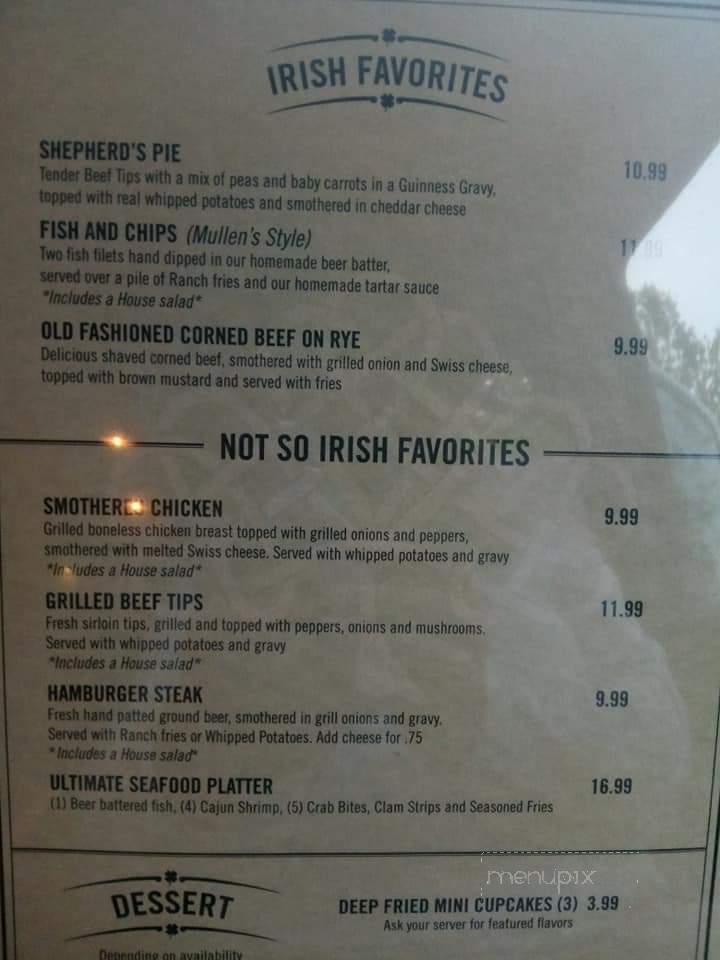 Mullen's Irish Pub & Grub - Seneca, SC