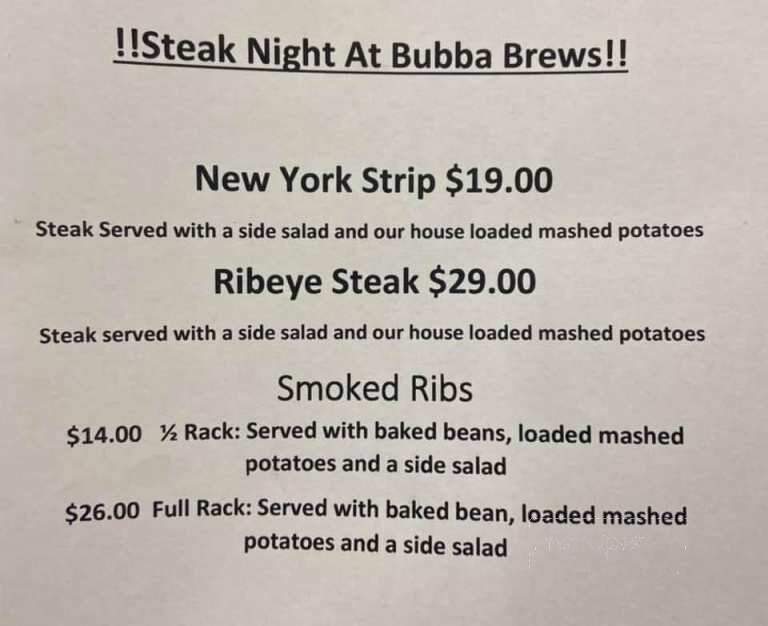 Bubba's Brew - Maynardville, TN