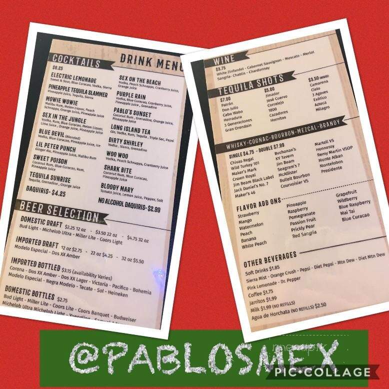 Pablo's Authentic Mexican Restaurant - Clarksville, TN