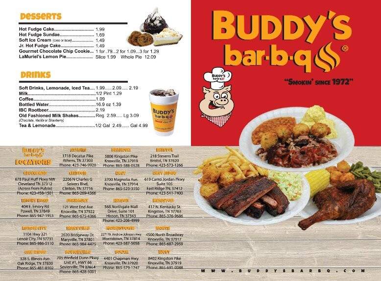 Buddy's Bar-B-Q - Clinton, TN