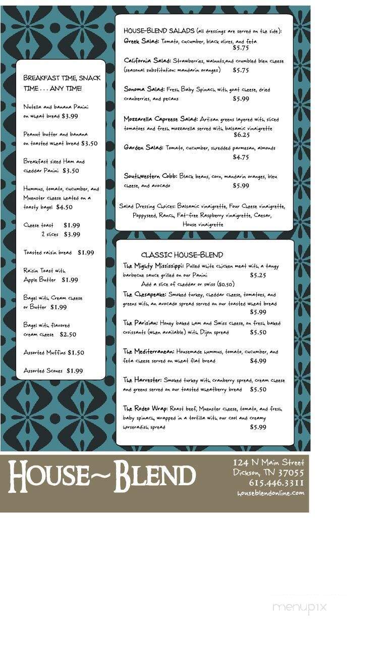 House Blend - Dickson, TN