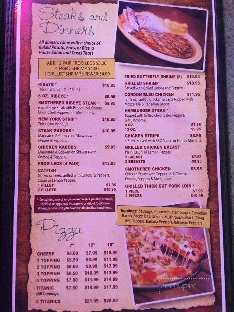 Tammy's Outback Restaurant - Fayetteville, TN