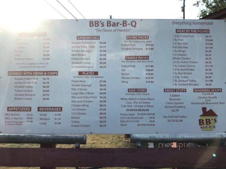 B B's Barbeque - Franklin, TN