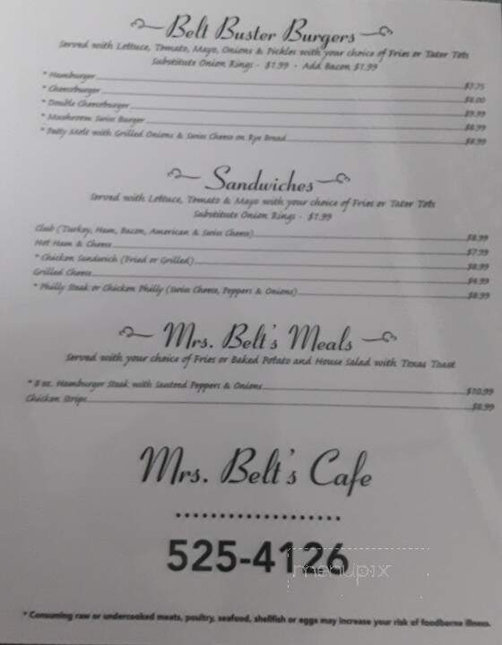 Mrs Belts Cafe - Greeneville, TN