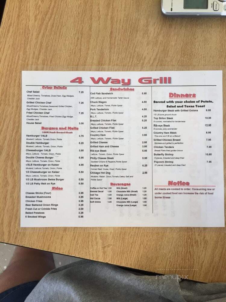 4-Way Grill - Springville, TN