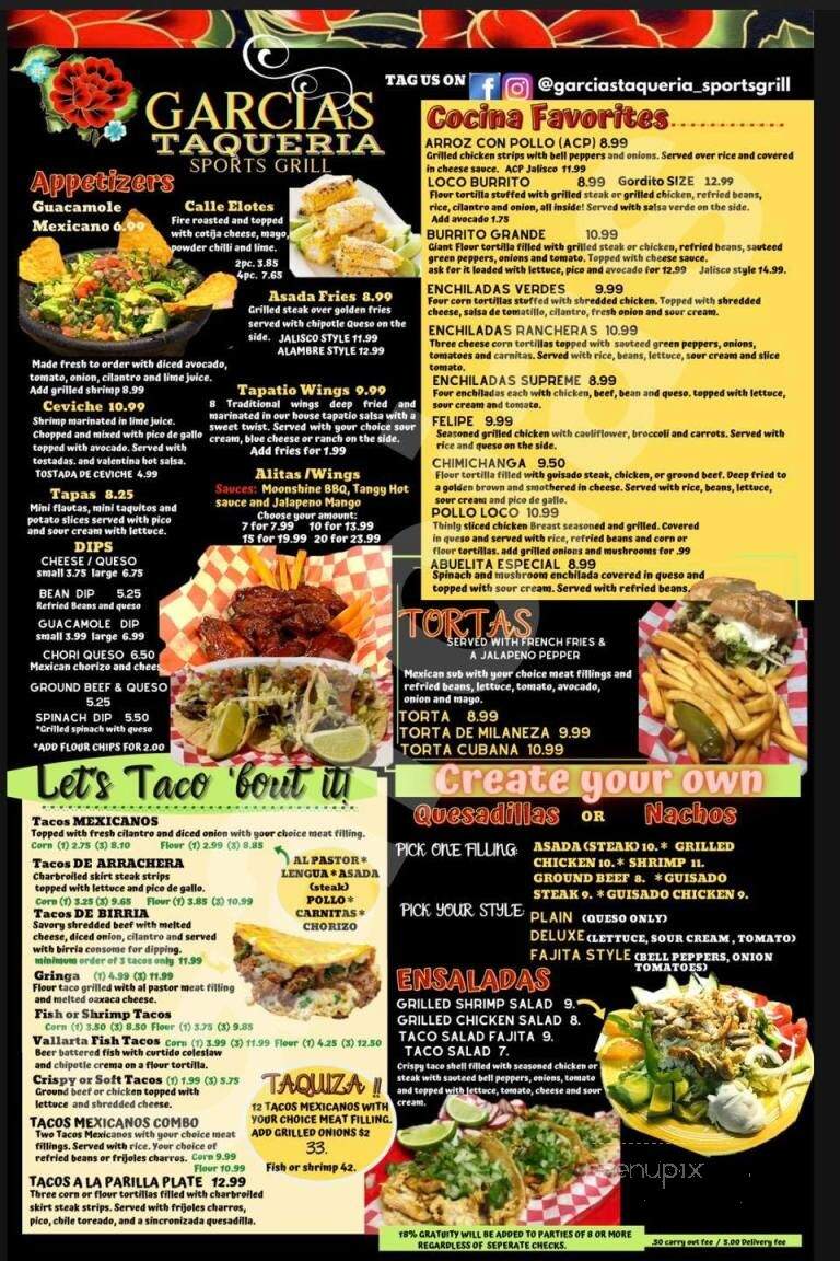 Garcia's Taqueria Sports Grill - Gallatin, TN