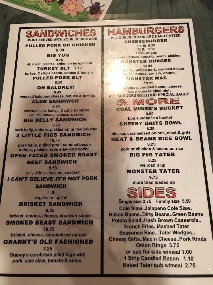 Coal Creek Smokehouse - Rocky Top, TN