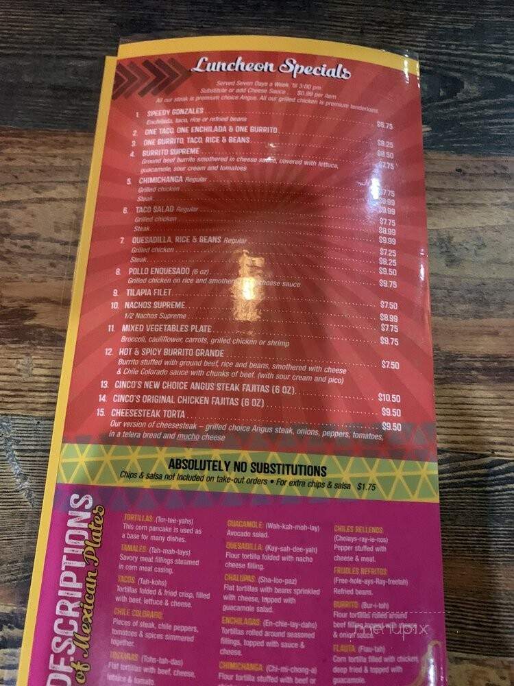 Cinco De Mayo Mexican Restaurant - Franklin, TN