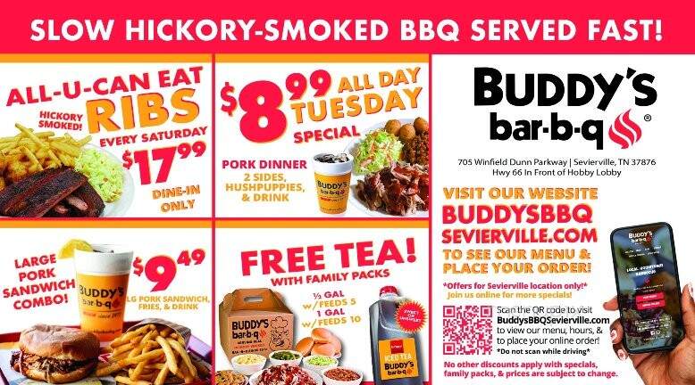 Buddy's Bar-B-Q - Crossville, TN