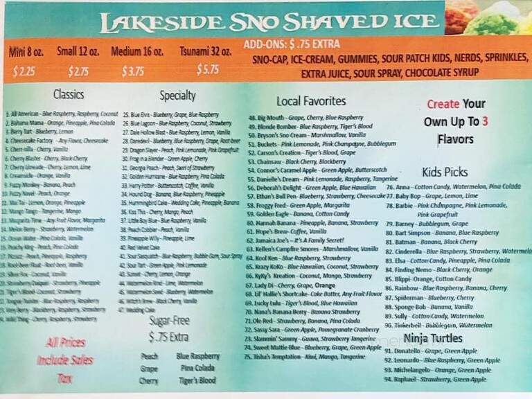 Lakeside Sno - Byrdstown, TN